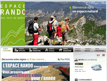 Tablet Screenshot of buech-rando.com